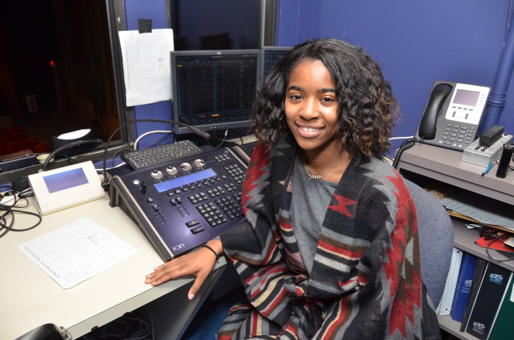 Theater Major Intern Gets Behind the Curtain Experience at Kelly-Strayhorn Theater.