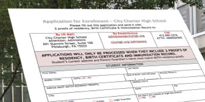 Application Requirements for City Charter High School