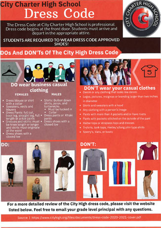 Trimester 3 Dress Code