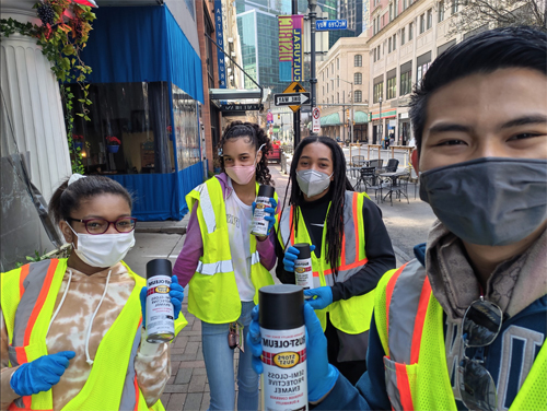 National Honor Society  Pittsburgh Downtown Partnership Downtown Beautification